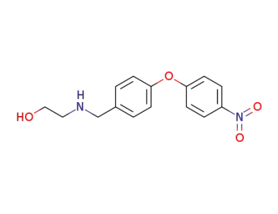 2-[4-(4-nitro-phenoxy)-benzylamino]-ethanol