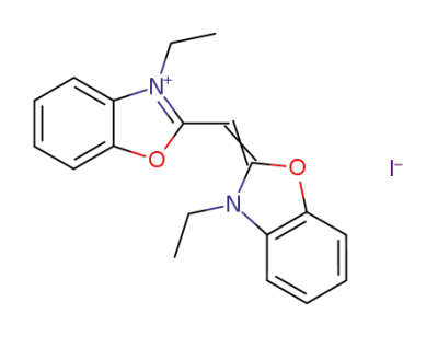 bis-(3-ethyl-benzoxazol-2-yl)-methinium ; iodide